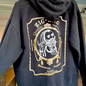 VINTAGE ZIG ZAG HOODIE